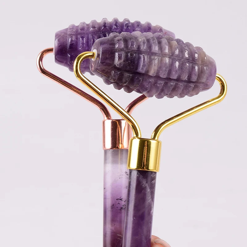 Aura of Amethyst – Premium Gesichtsmassage-Set