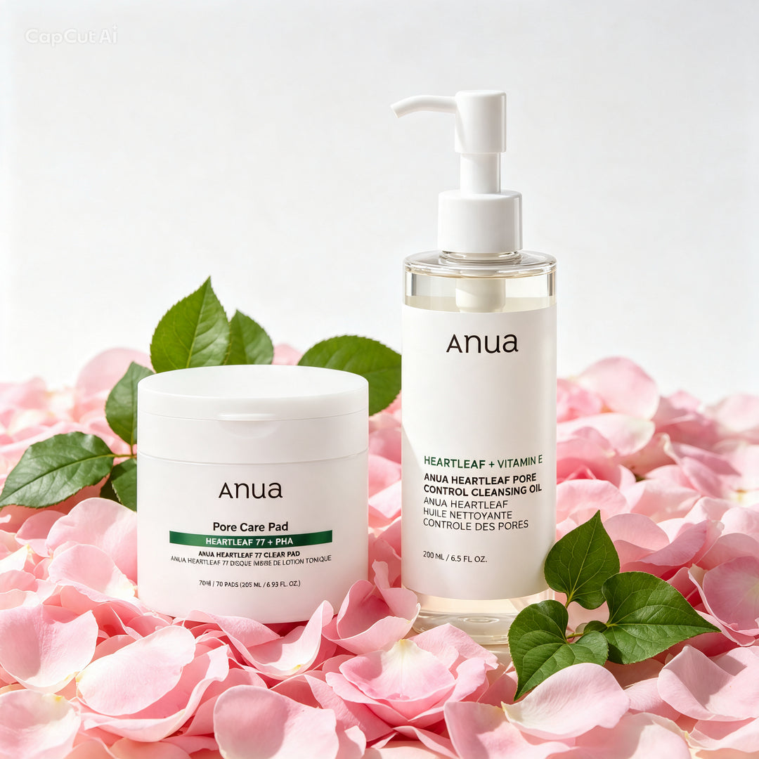Anua Glass Skin &amp; Pore Control Bundle